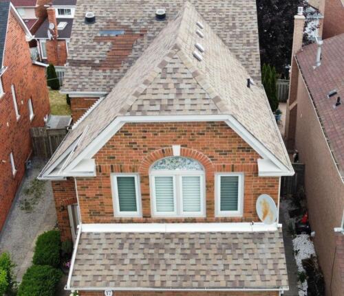 New architectural roof shingles